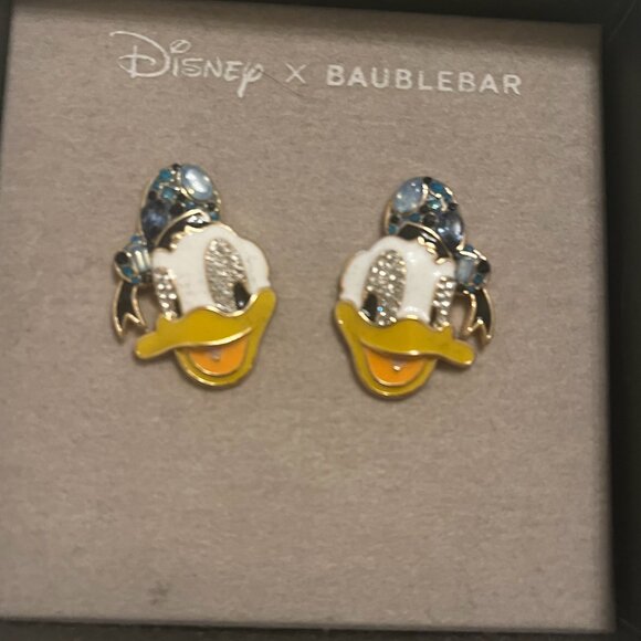 Donald Duck Baublebar earrings - Picture 2 of 2